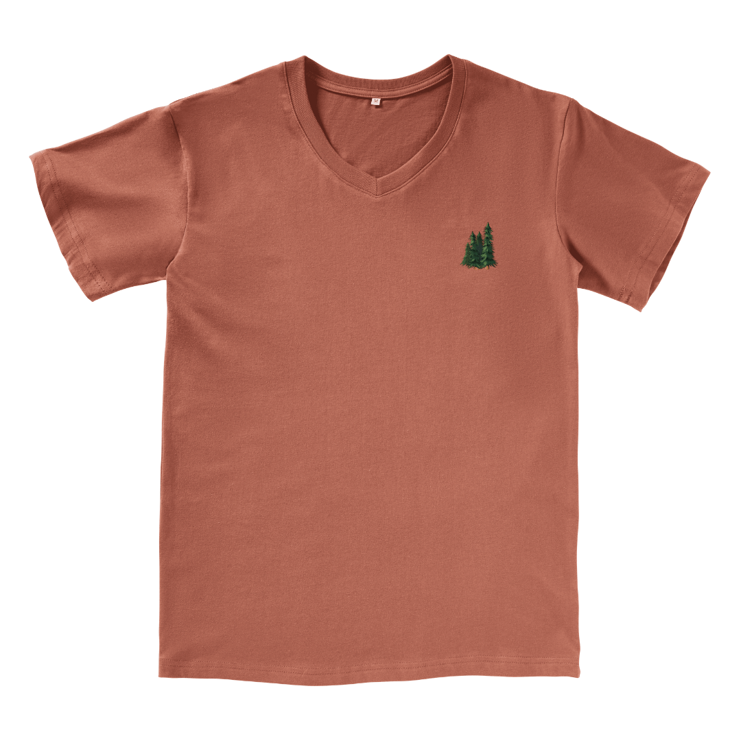 Adventure Awaits V-neck Tee