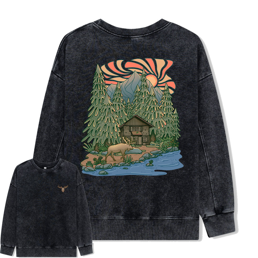 The Vicissitudes Of Time Washed Sweatshirt