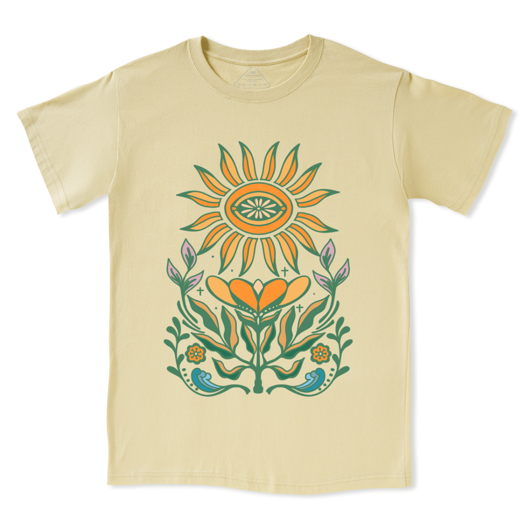 Sunflower Front-print Tee