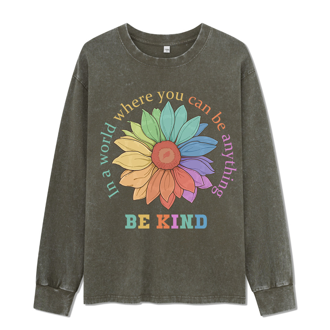 Freeleaf Be Kind Washed Long Sleeve