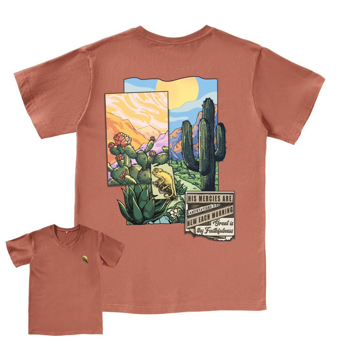 Christian V-neck Tee