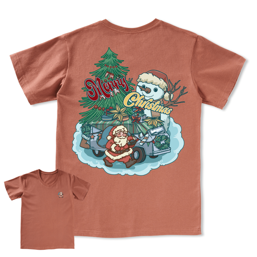 Magical Christmas Eve V-neck Tee