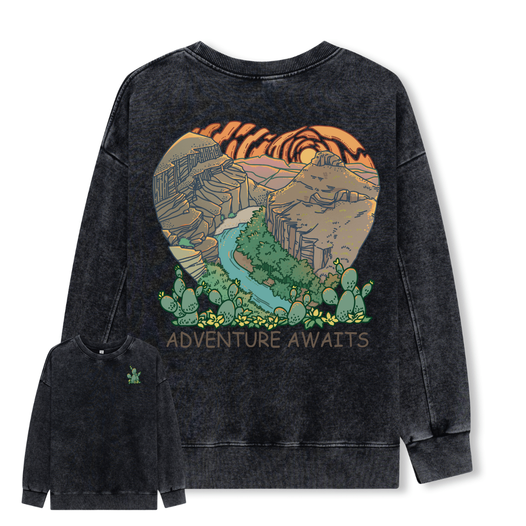 Big Bend National Park Washed Sweatshirt
