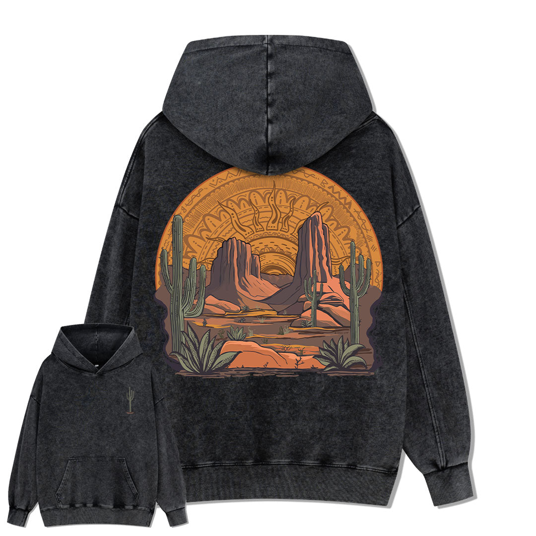 Golden Desert Washed Hoodie