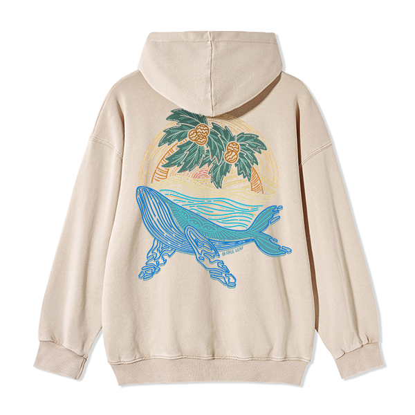 freeleaf-striated-whale-back-printed-unisex-fleece-full-zip-hoodie