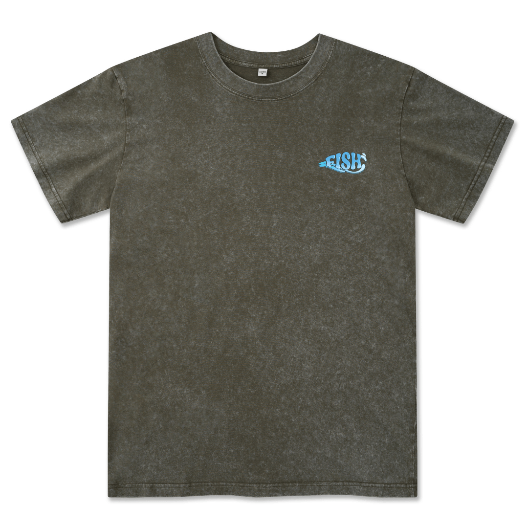Born To Fish Washed Tee