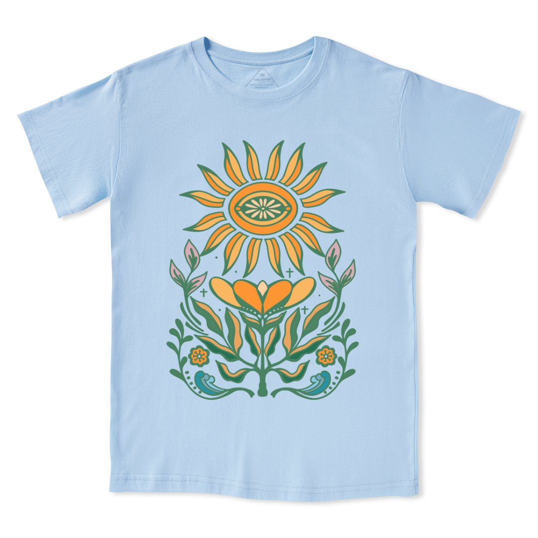 Sunflower Front-print Tee