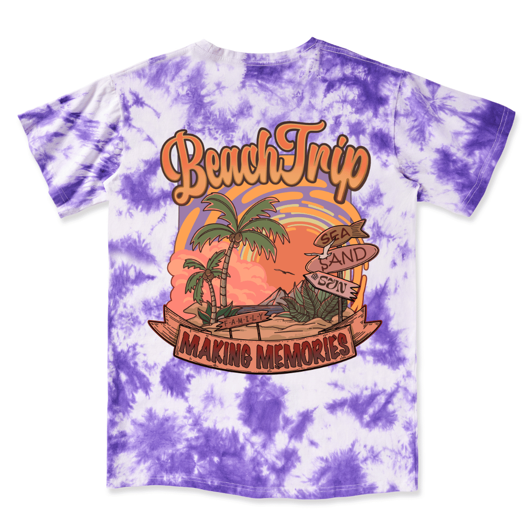 Vacation Tie Dye Tee