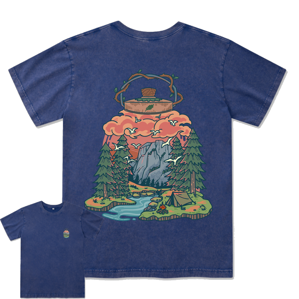 Go And Discover Washed Tee