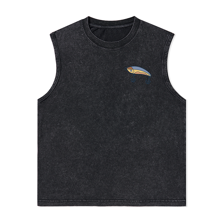 Freeleaf Can't Work Today Unisex Washed Tank Tops