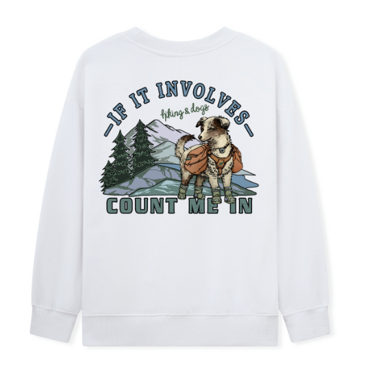 Hiking & Dogs Adventure Sweatshirt