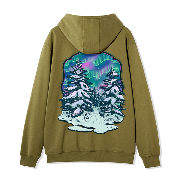 freeleaf-winter-aurora-back-printed-unisex-fleece-full-zip-hoodie