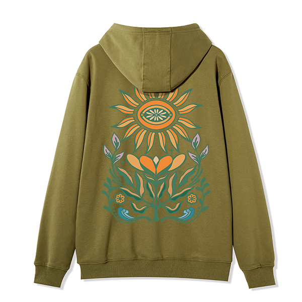 freeleaf-sunflower-back-printed-unisex-nature-inspired-fleece-full-zip-hoodie