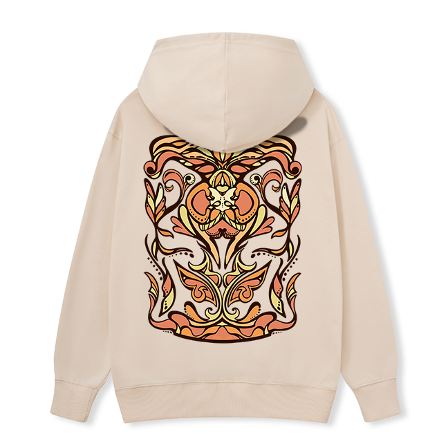 Freeleaf Golden Glow Unisex Nature Inspired Hoodie