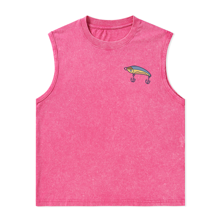 Freeleaf Can't Work Today Unisex Washed Tank Tops