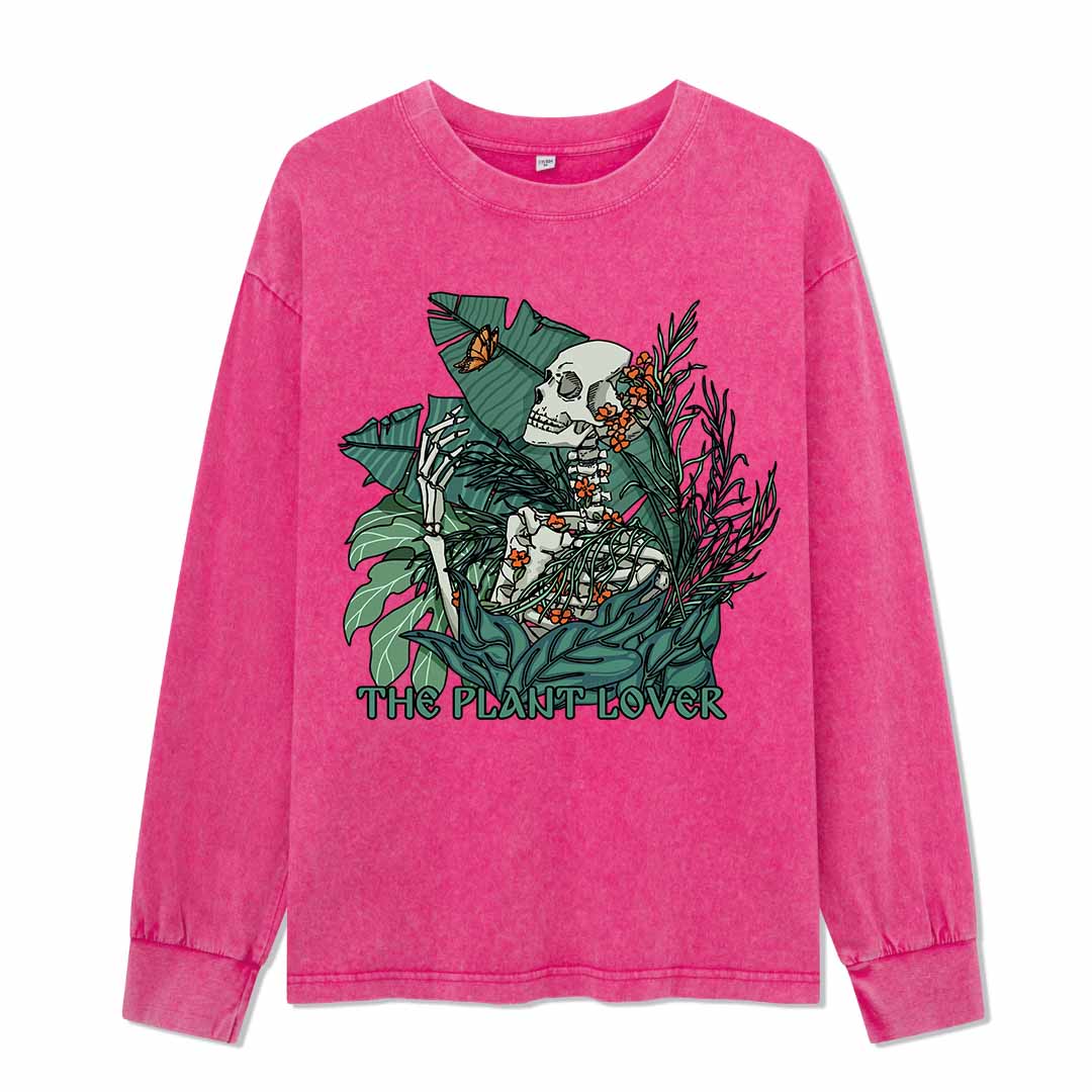 Life Attraction Washed Long Sleeve Top