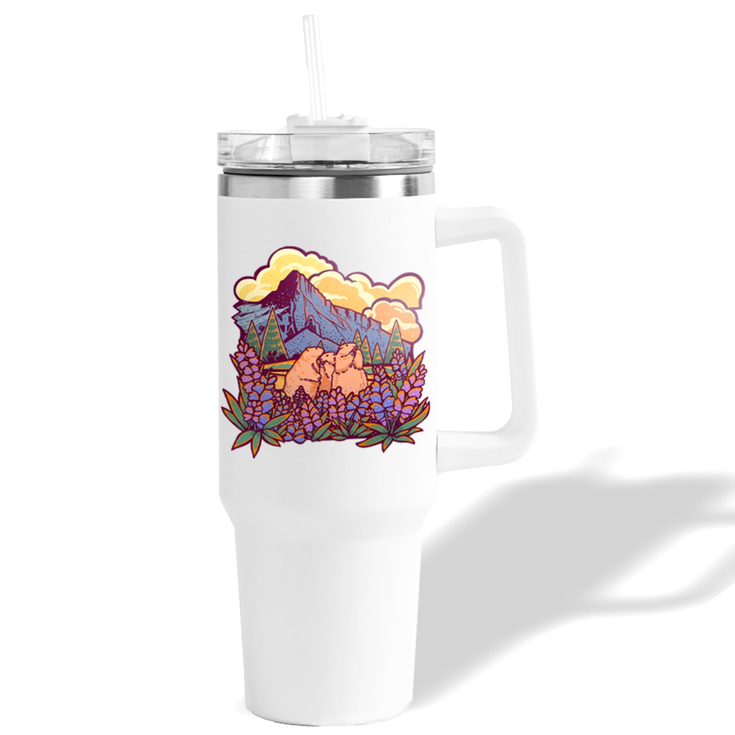 Freeleaf Mount Rainier National Park Tumbler