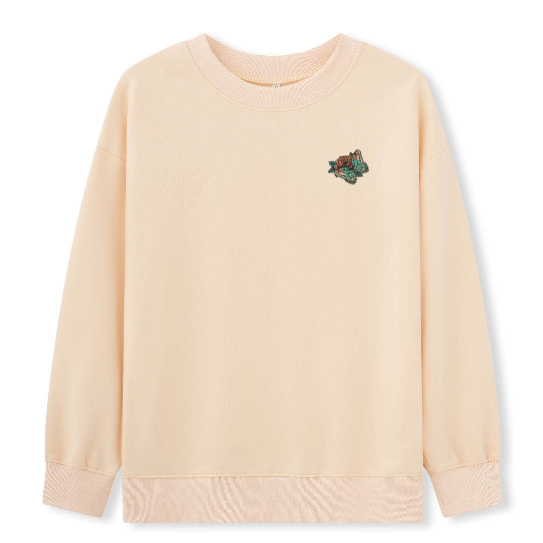 Floral Skull Sweatshirt