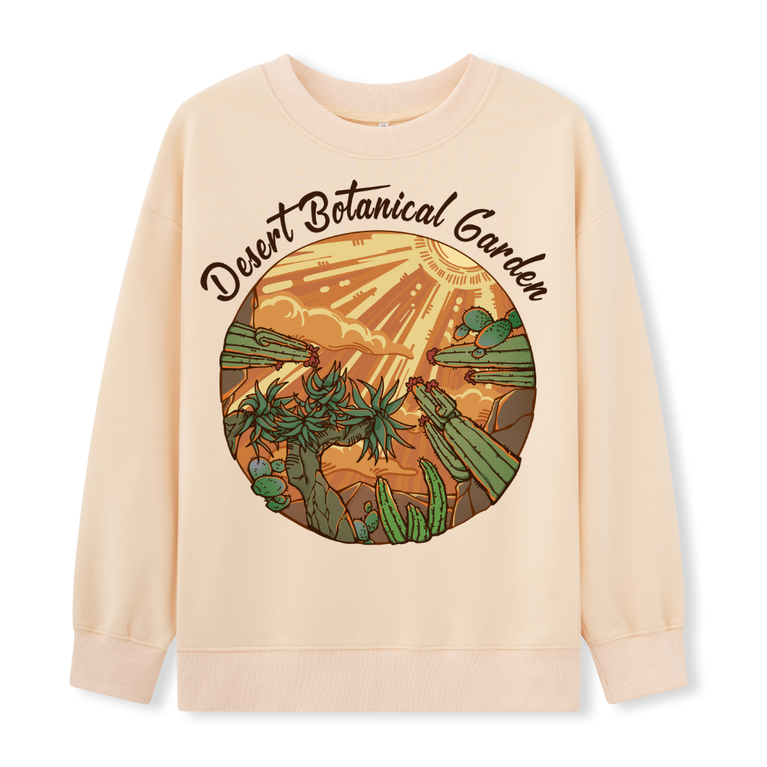 Desert Park Front-printed Sweatshirt
