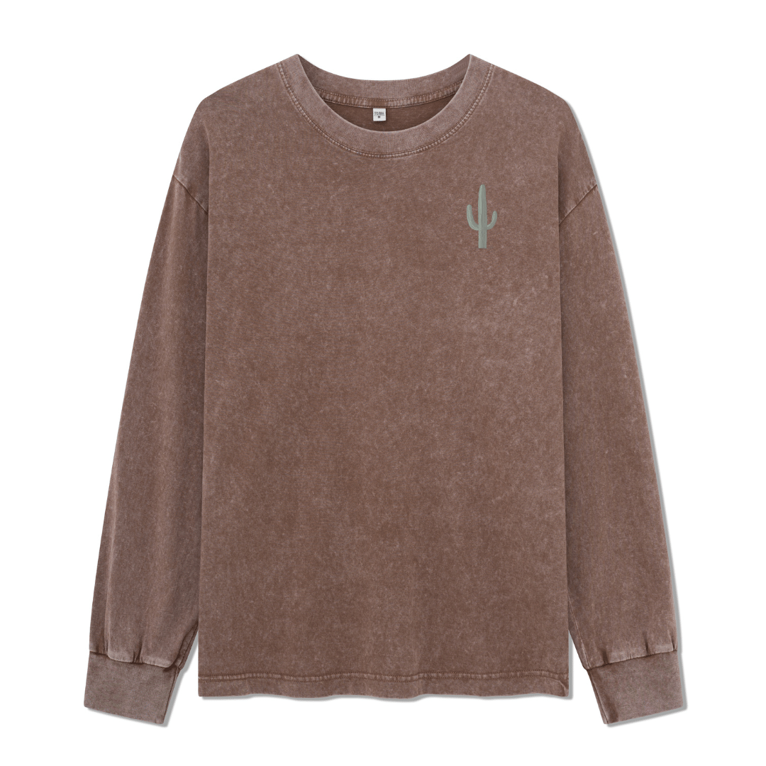 Saguaro National Park Washed Long Sleeve Top