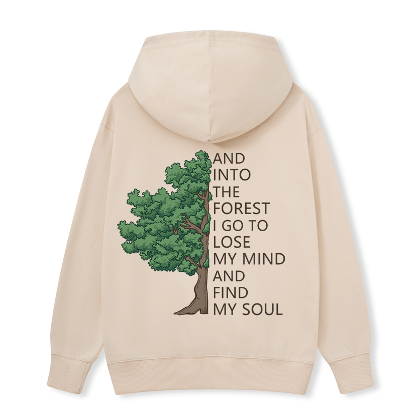 Freeleaf Into Forest And Find My Soul Unisex Hoodie