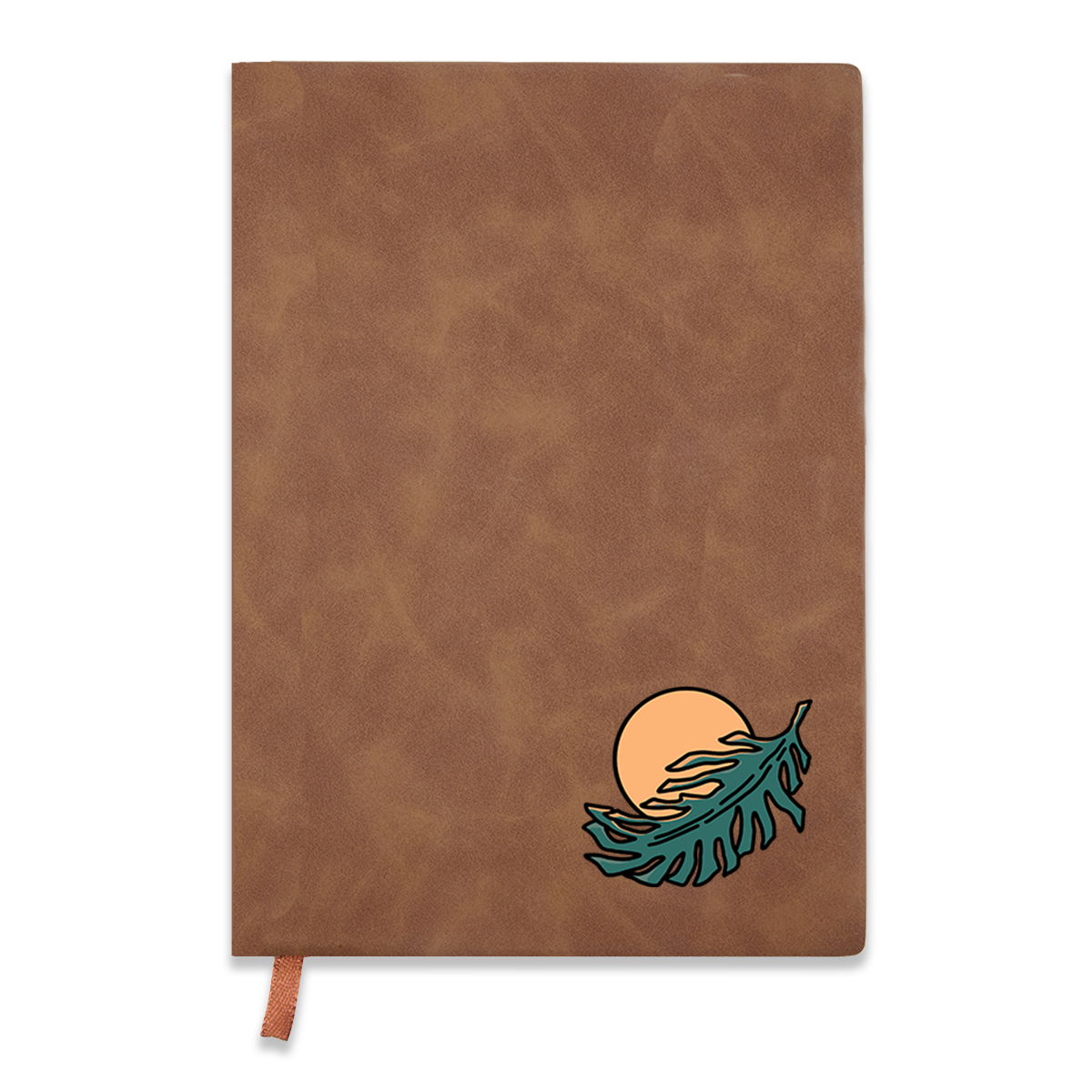 Freeleaf Hawaiian Vacation Vintage Leather Notebook