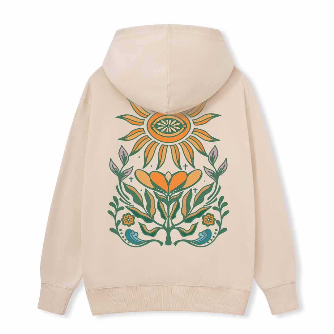 Sunflower Back-printed Hoodie