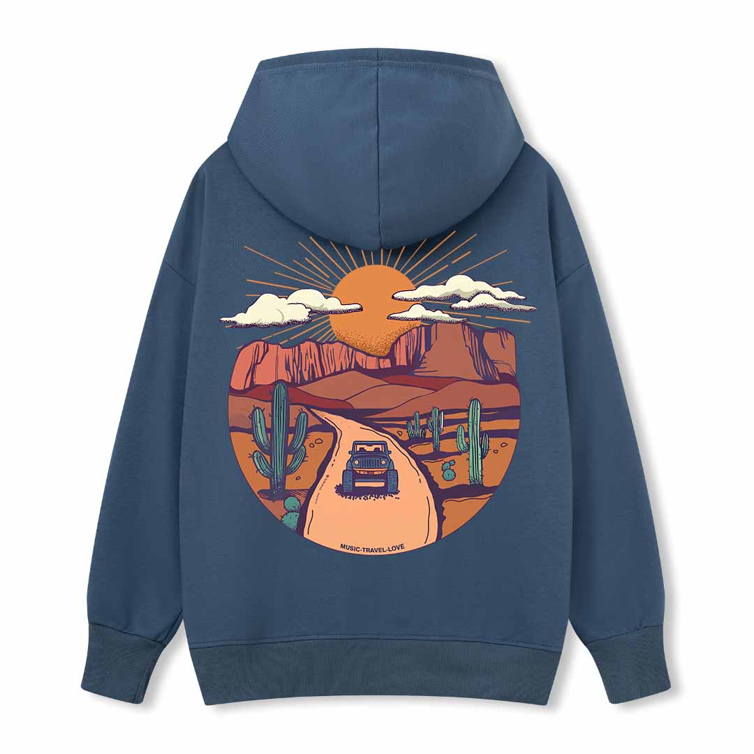 Go Hiking With Music Hoodie