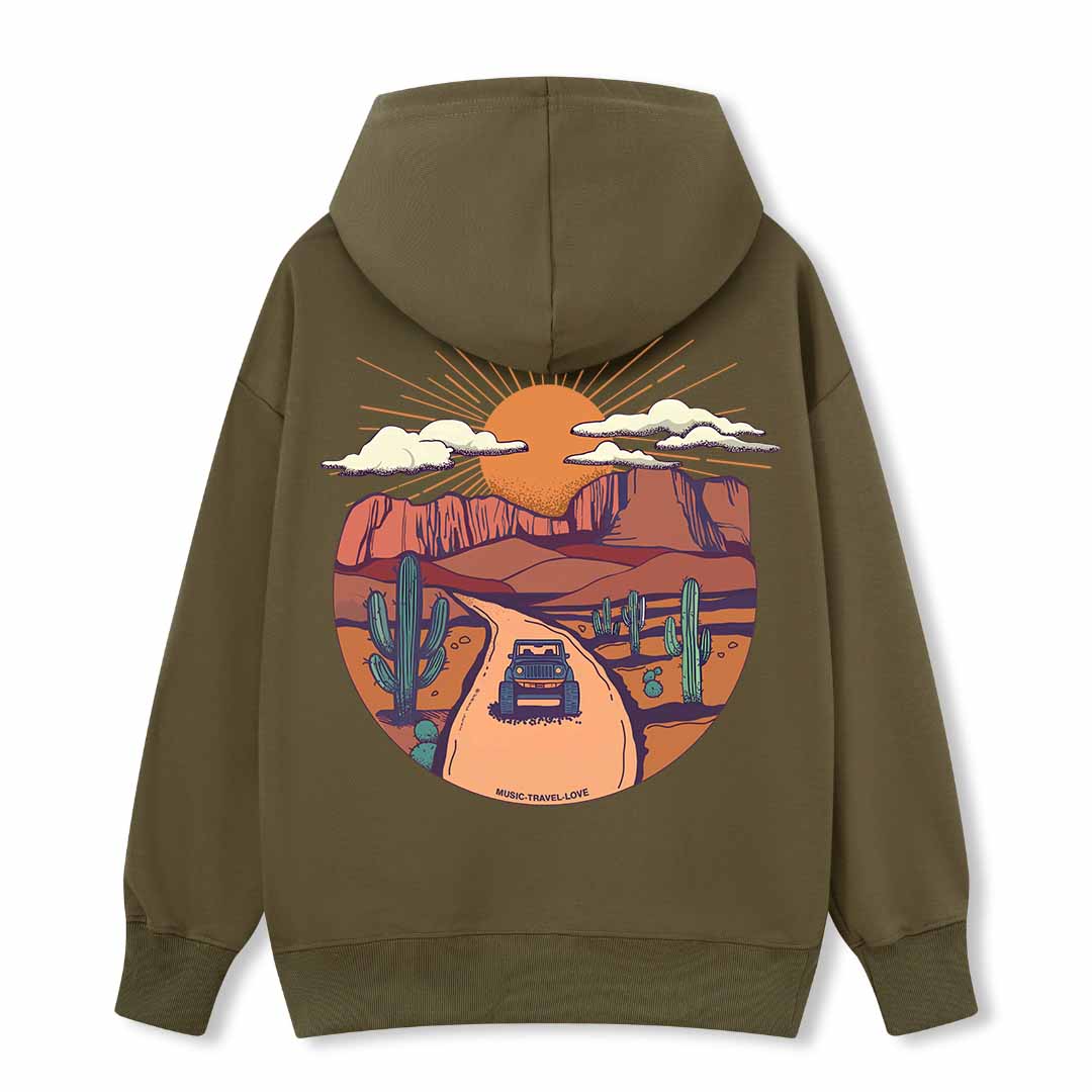Go Hiking With Music Hoodie