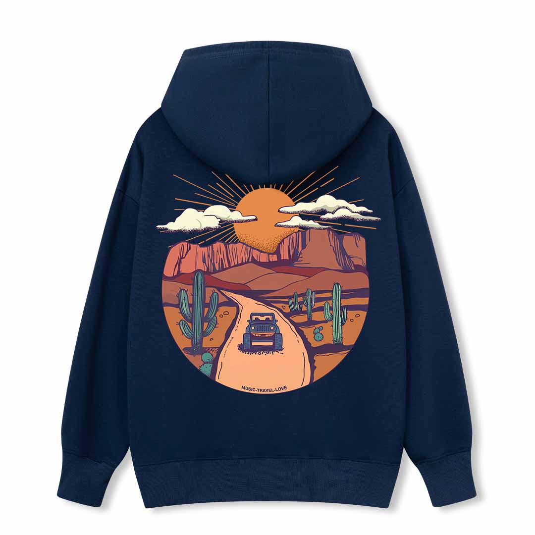 Go Hiking With Music Hoodie