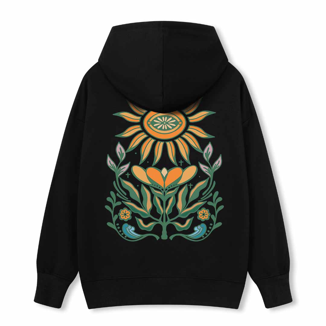 Sunflower Back-printed Hoodie