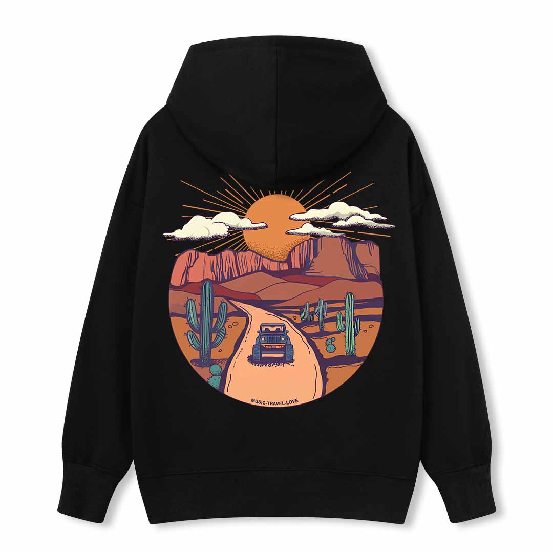Go Hiking With Music Hoodie