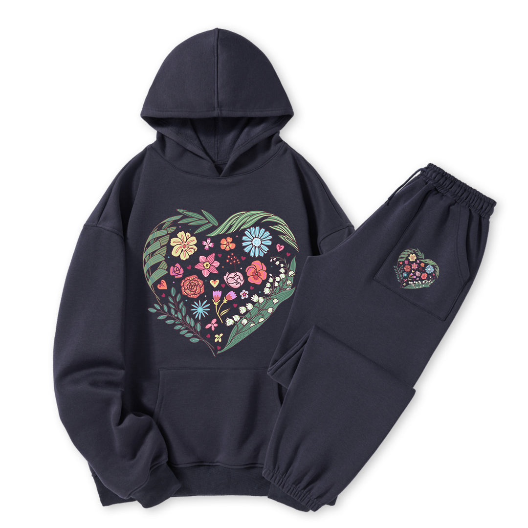 Freeleaf Love's Symphony Nature Inspired Unisex Fleece Suit