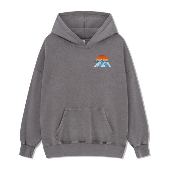 Happy Camper Washed Hoodie
