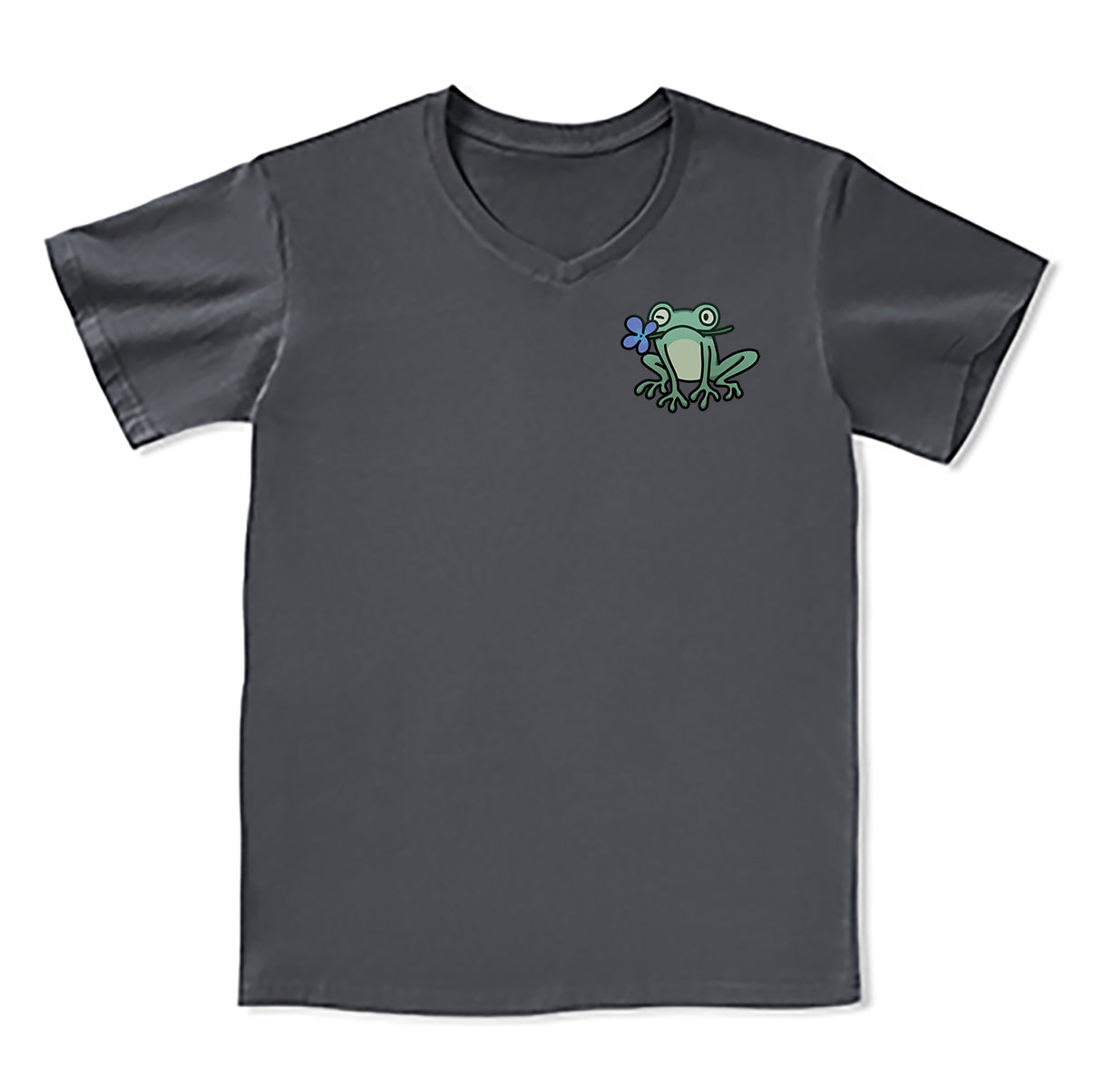 Freeleaf Rebirth in Bloom Unisex Nature Inspired V-neck Tee