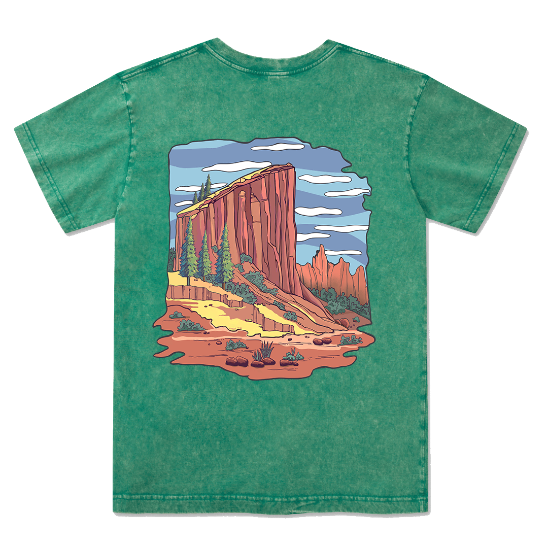 Zion National Park Washed Tee Washed Tee