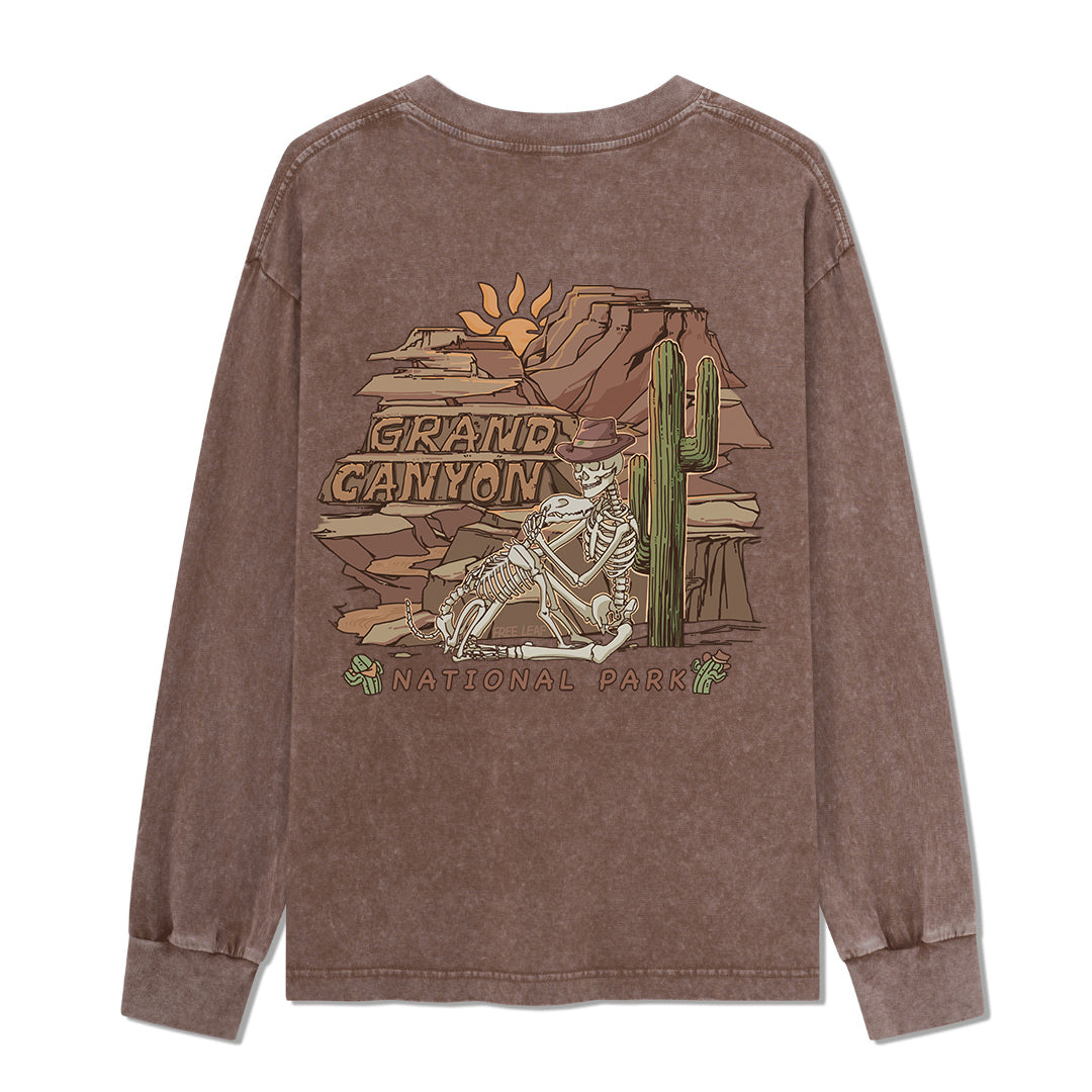 Freeleaf Grand Canyon National Park Washed Long Sleeve