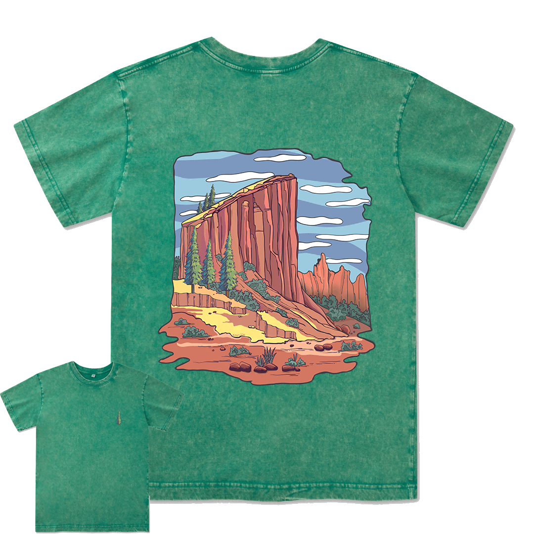 Zion National Park Washed Tee Washed Tee