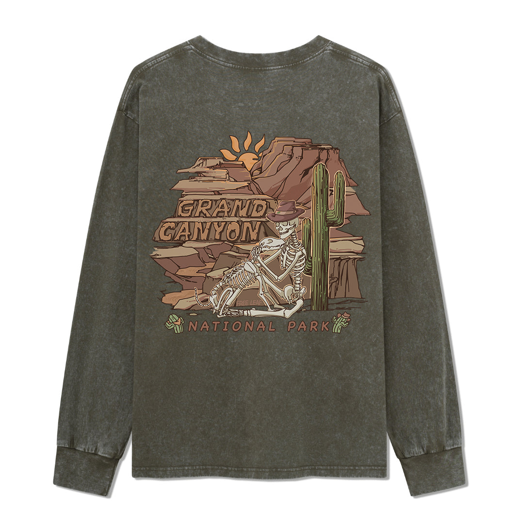 Freeleaf Grand Canyon National Park Washed Long Sleeve