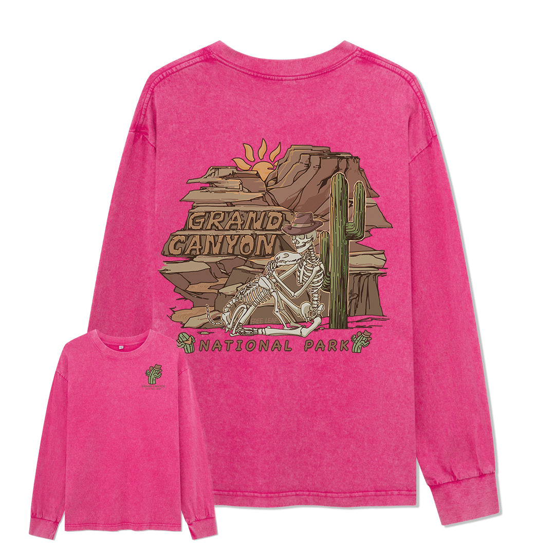 Freeleaf Grand Canyon National Park Washed Long Sleeve