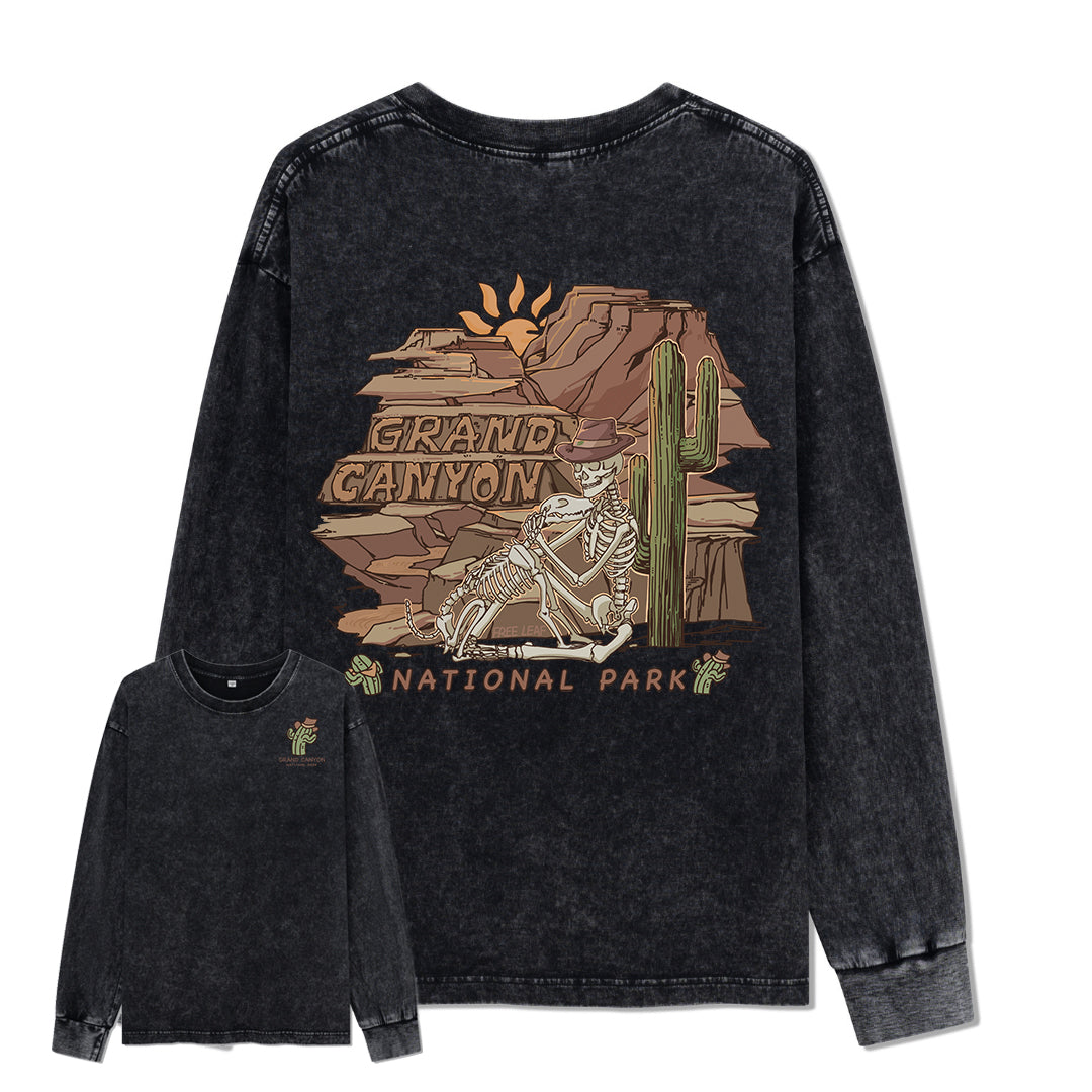 Freeleaf Grand Canyon National Park Washed Long Sleeve