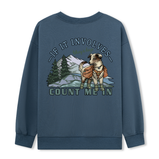 Hiking & Dogs Adventure Sweatshirt