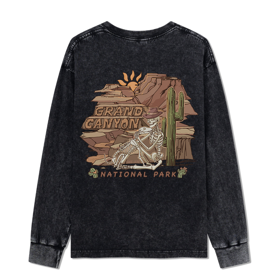 Freeleaf Grand Canyon National Park Washed Long Sleeve