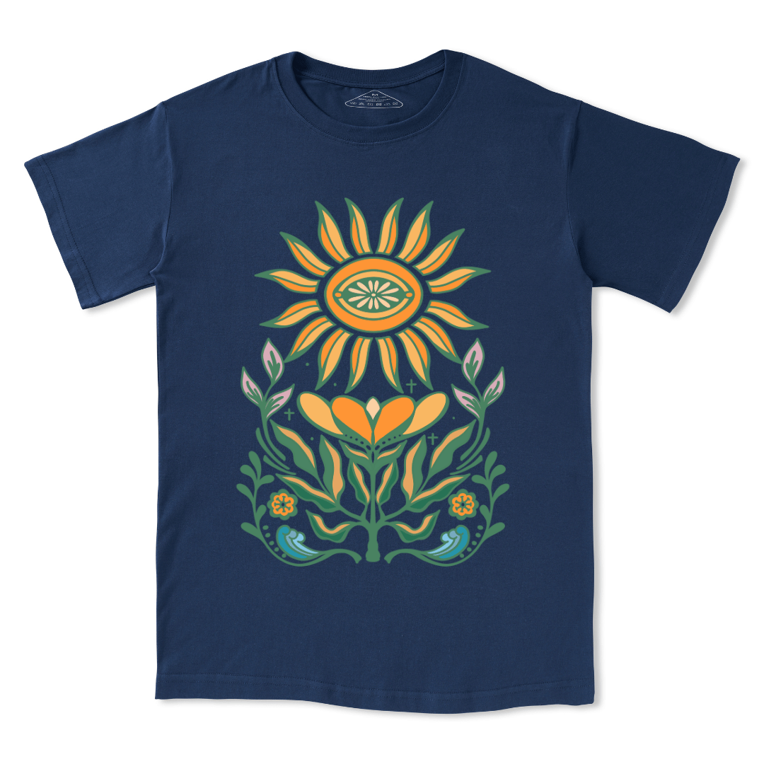 Sunflower Front-print Tee