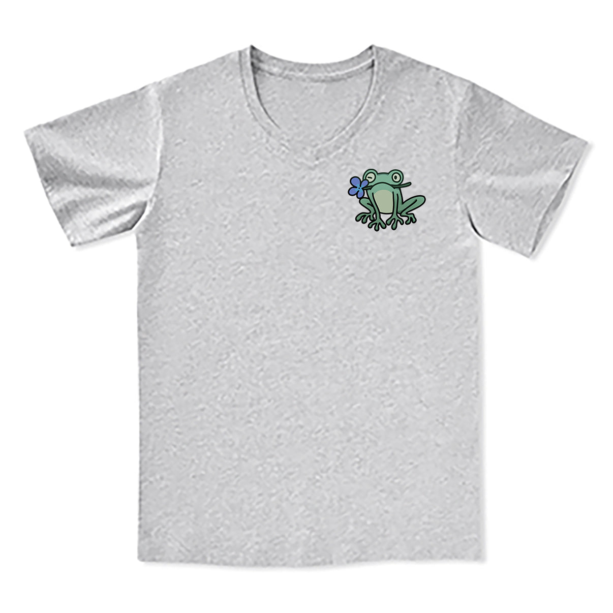 Freeleaf Rebirth in Bloom Unisex Nature Inspired V-neck Tee