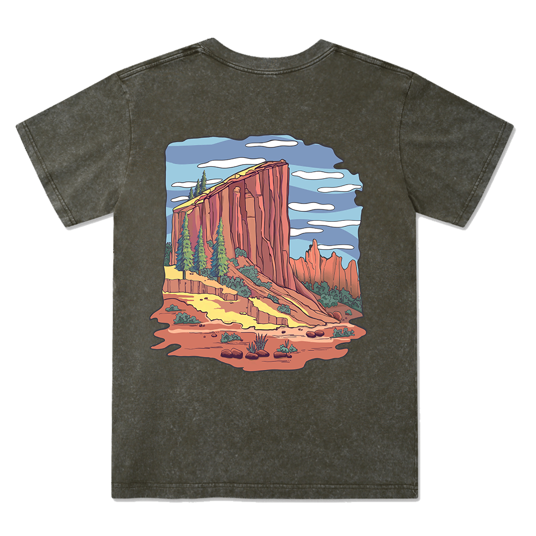 Zion National Park Washed Tee Washed Tee