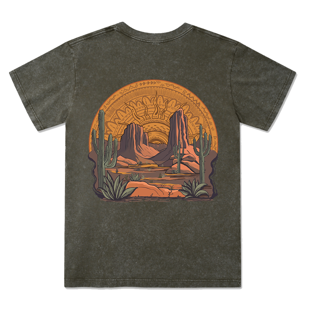 Golden Desert Washed Tee