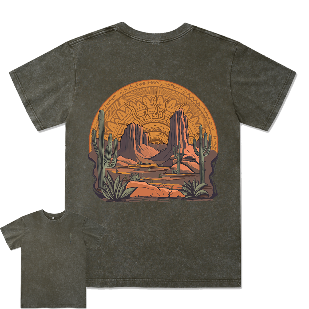 Golden Desert Washed Tee