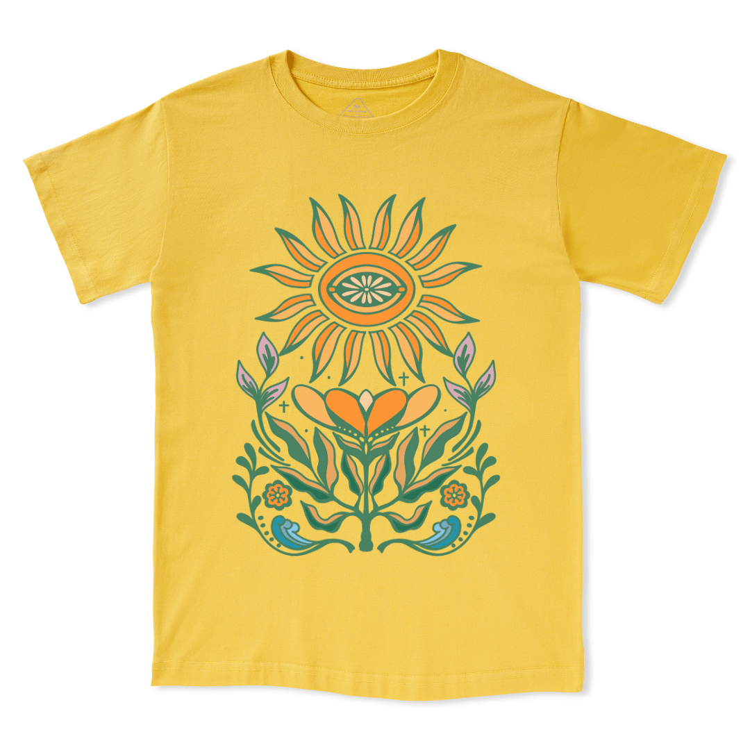 Sunflower Front-print Tee