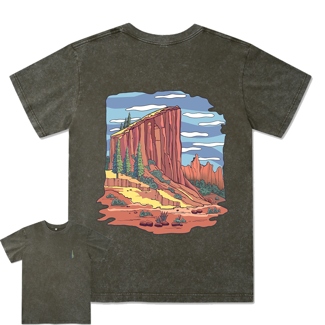 Zion National Park Washed Tee Washed Tee